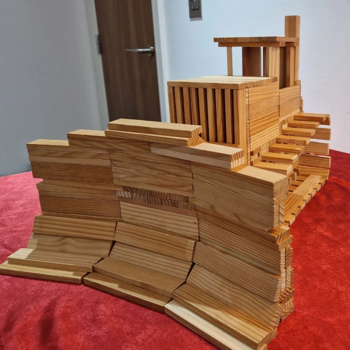 bulldozer kapla planks