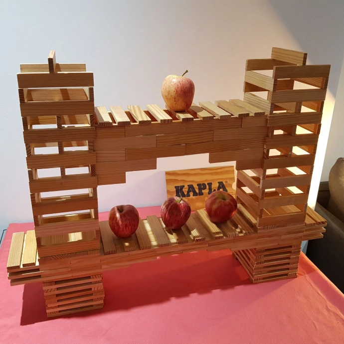 Kapla Bridge kapla planks