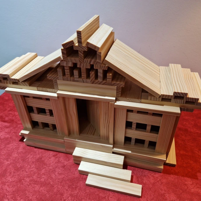 Kapla House kapla planks