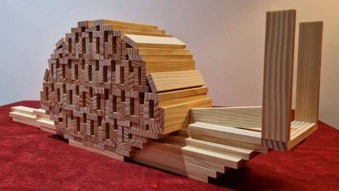 Kapla Snail kapla planks