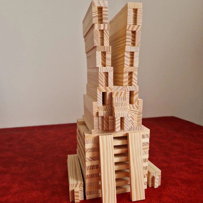 Kapla Rabbit kapla planks