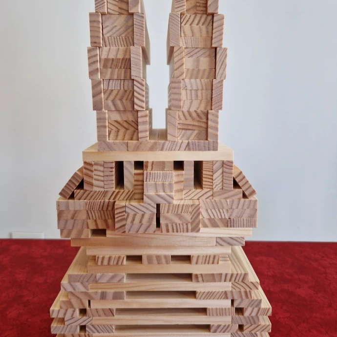 Kapla Bunny kapla planks