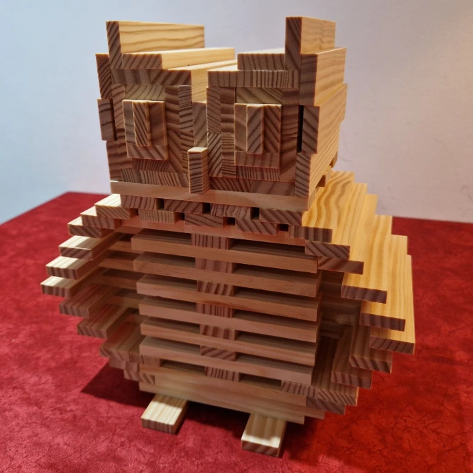 Kapla Owl kapla planks