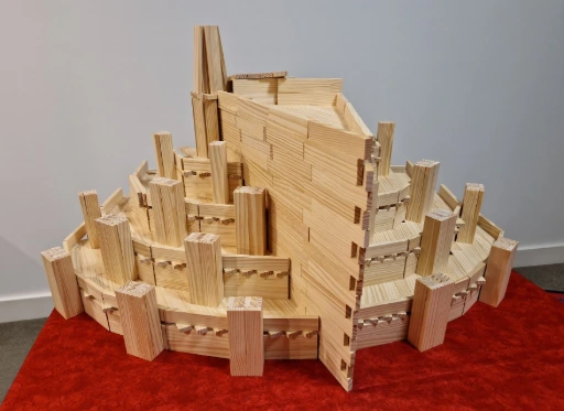 Minas Tirith Lord of the Ring kapla planks
