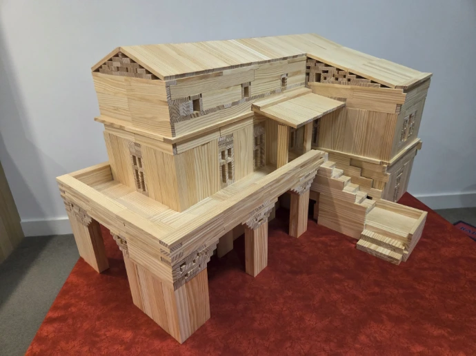 South-France-House-kapla-planks-model
