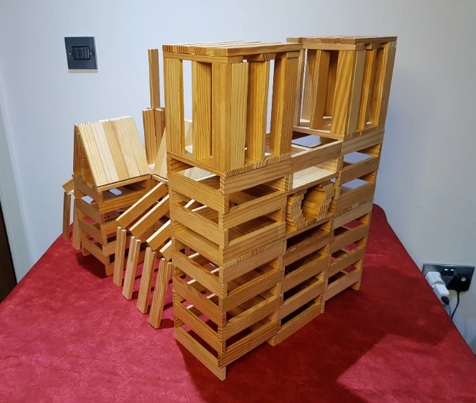 Notre-Dame-de-Paris-kapla-planks-model