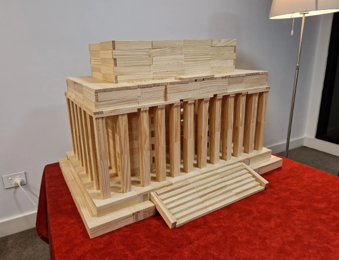Lincoln-Memorial-kapla-planks-model