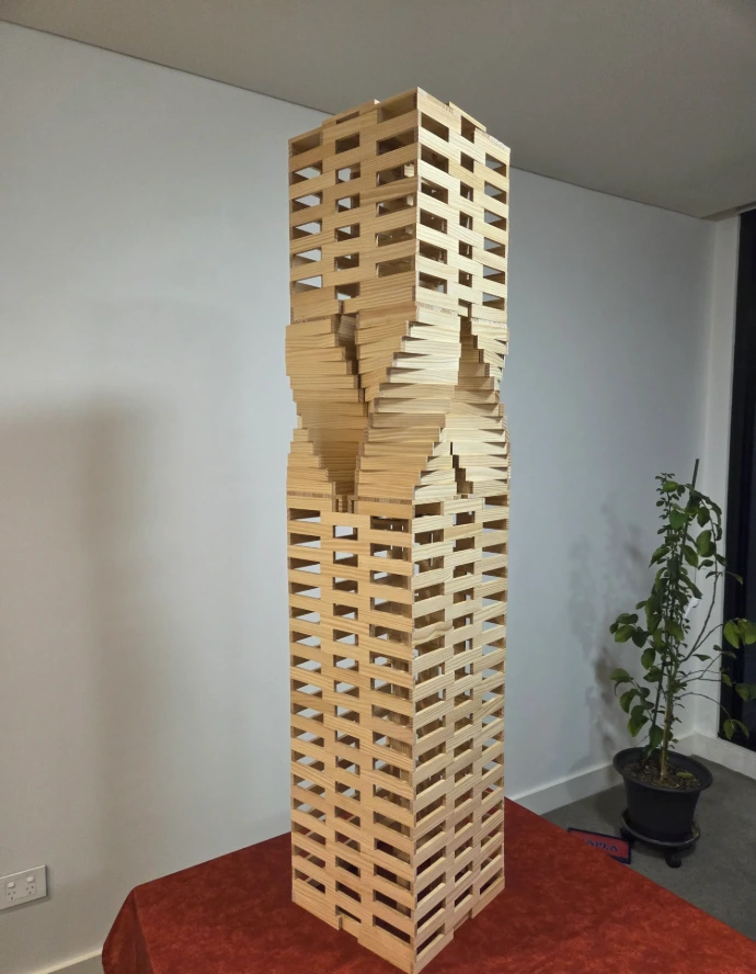 Karla-Tower-kapla-planks-model
