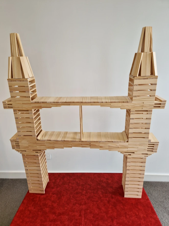 Bridge-kapla-planks-model