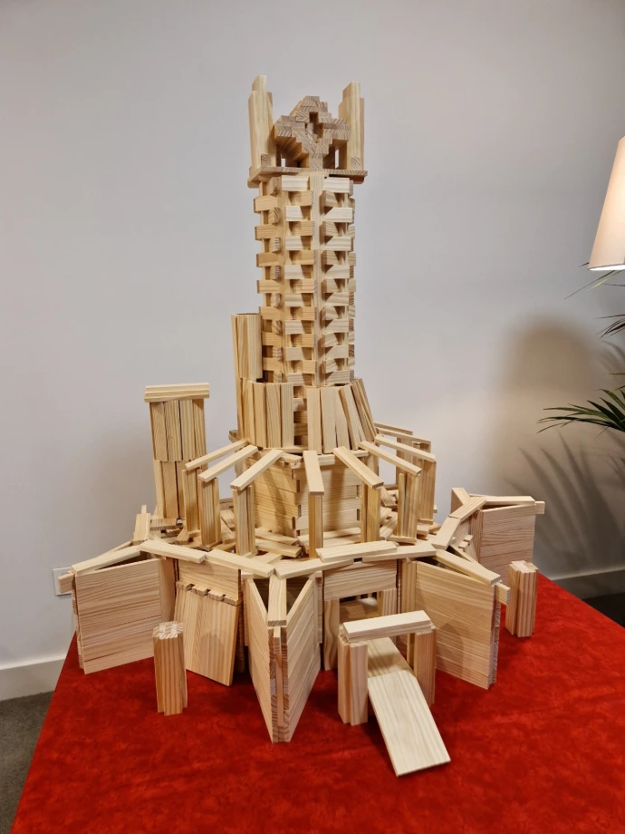 Barad-dur-kapla-planks-model