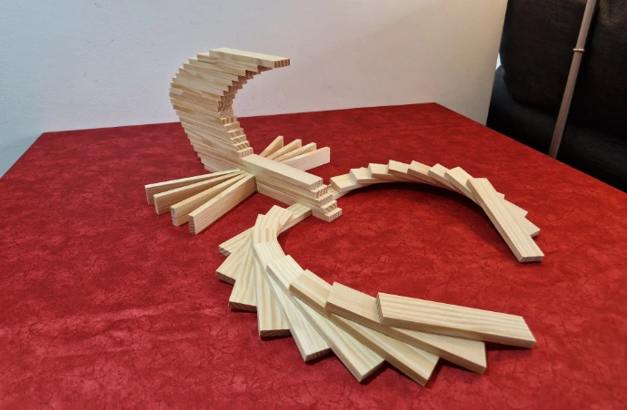 Scorpion-kapla-planks-model