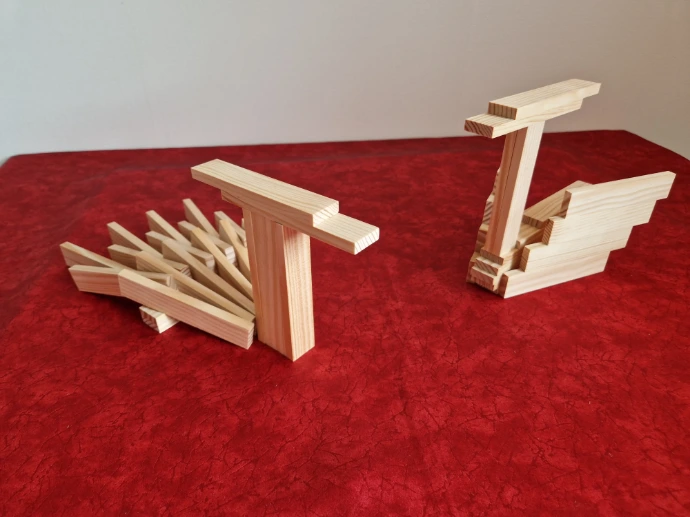 Swans-kapla-planks-model