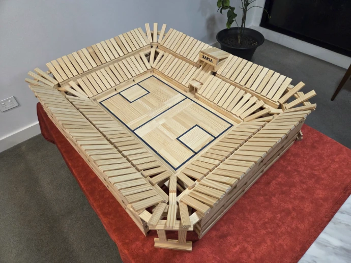 Football-Stadium-kapla-planks-model